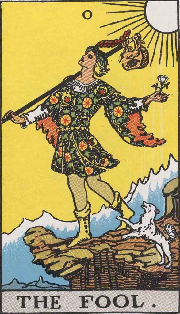 RWS Tarot 00 Fool