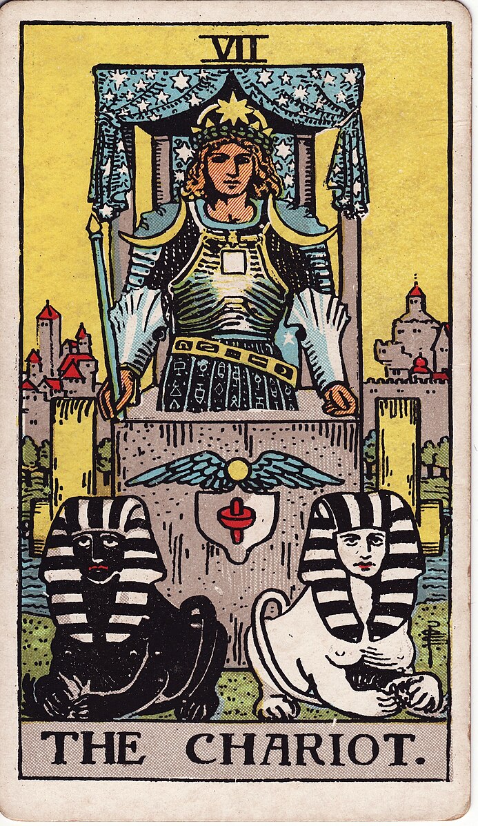 RWS Tarot 07 Chariot