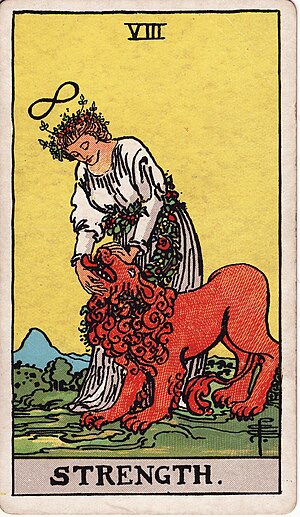 RWS Tarot 08 Strength