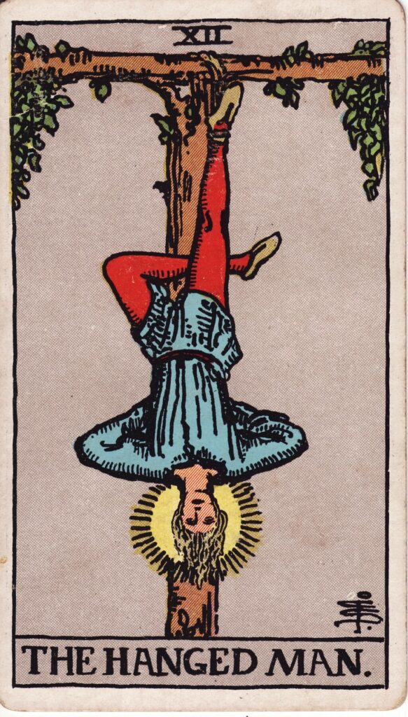RWS Tarot 12 Hanged Man