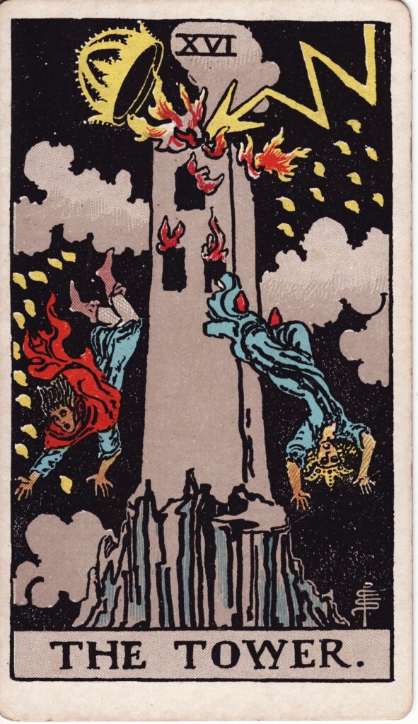 RWS Tarot 16 Tower