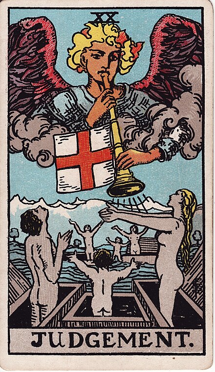 RWS Tarot 20 Judgement