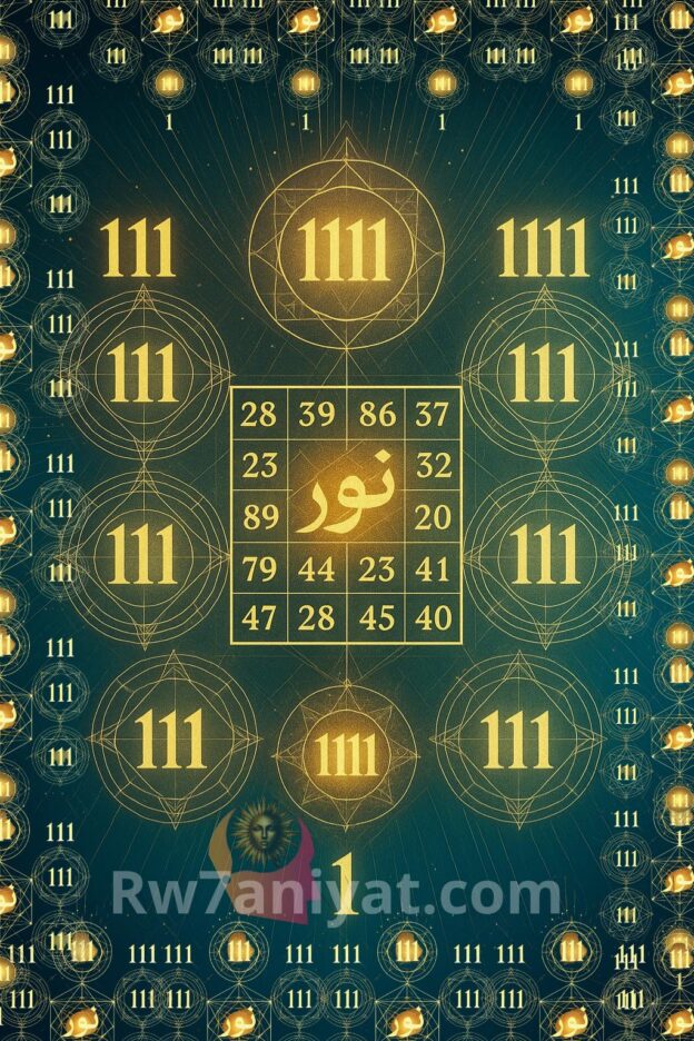 1111 : حين يتجلى النور في هيئة رقم