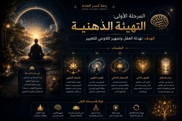 المرحلة الأولى: التهيئة الذهنية