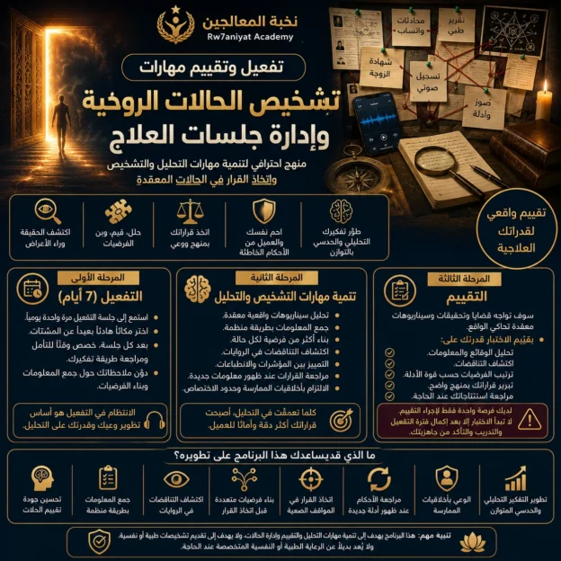 تفعيل وتقييم قدرة علاج الهجمات الشيطانية والسحر