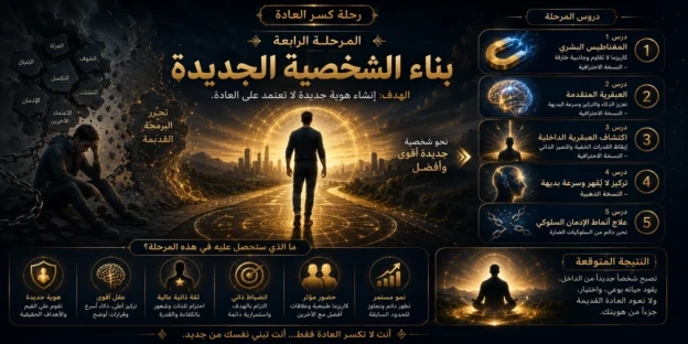المرحلة الرابعة: بناء الشخصية الجديدة