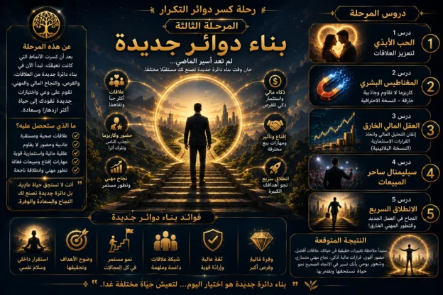 المرحلة الثالثة: رحلة بناء دوائر جديدة للنجاح
