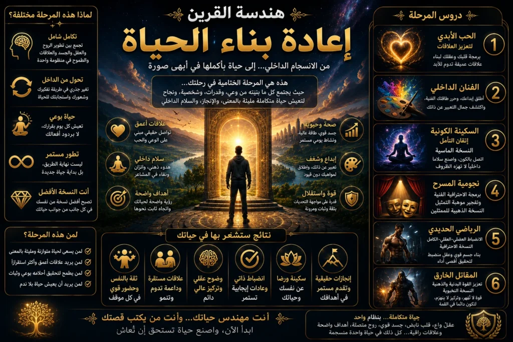 هندسة القرين إعادة بناء الحياة